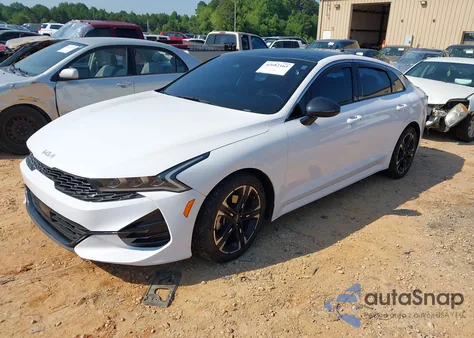 2022 Kia K5 Gt-Line из США, поврежденный, VIN 5XXG64J27NG082674